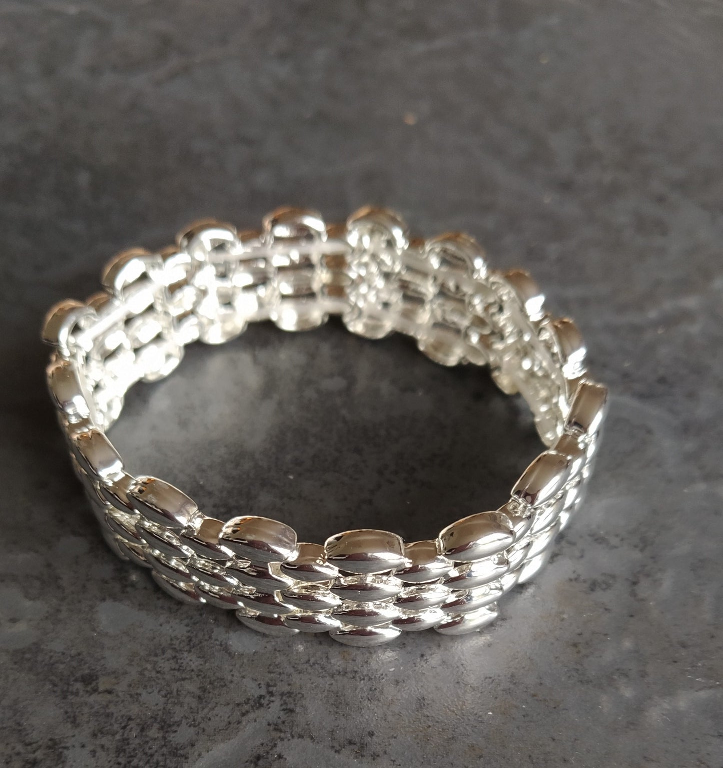 Basket weave cuff (Available in gold or silver tone)
