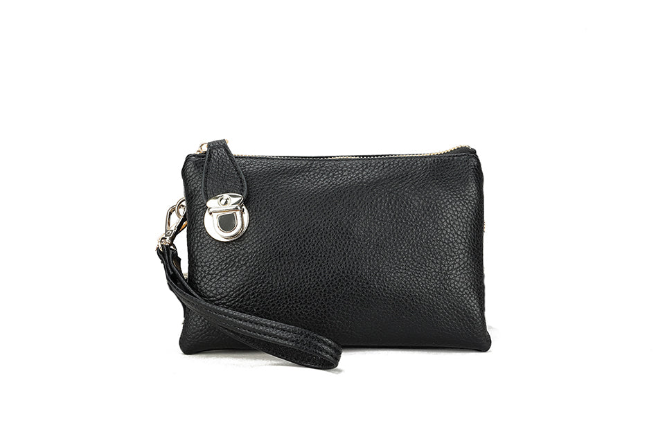 Black tab bag