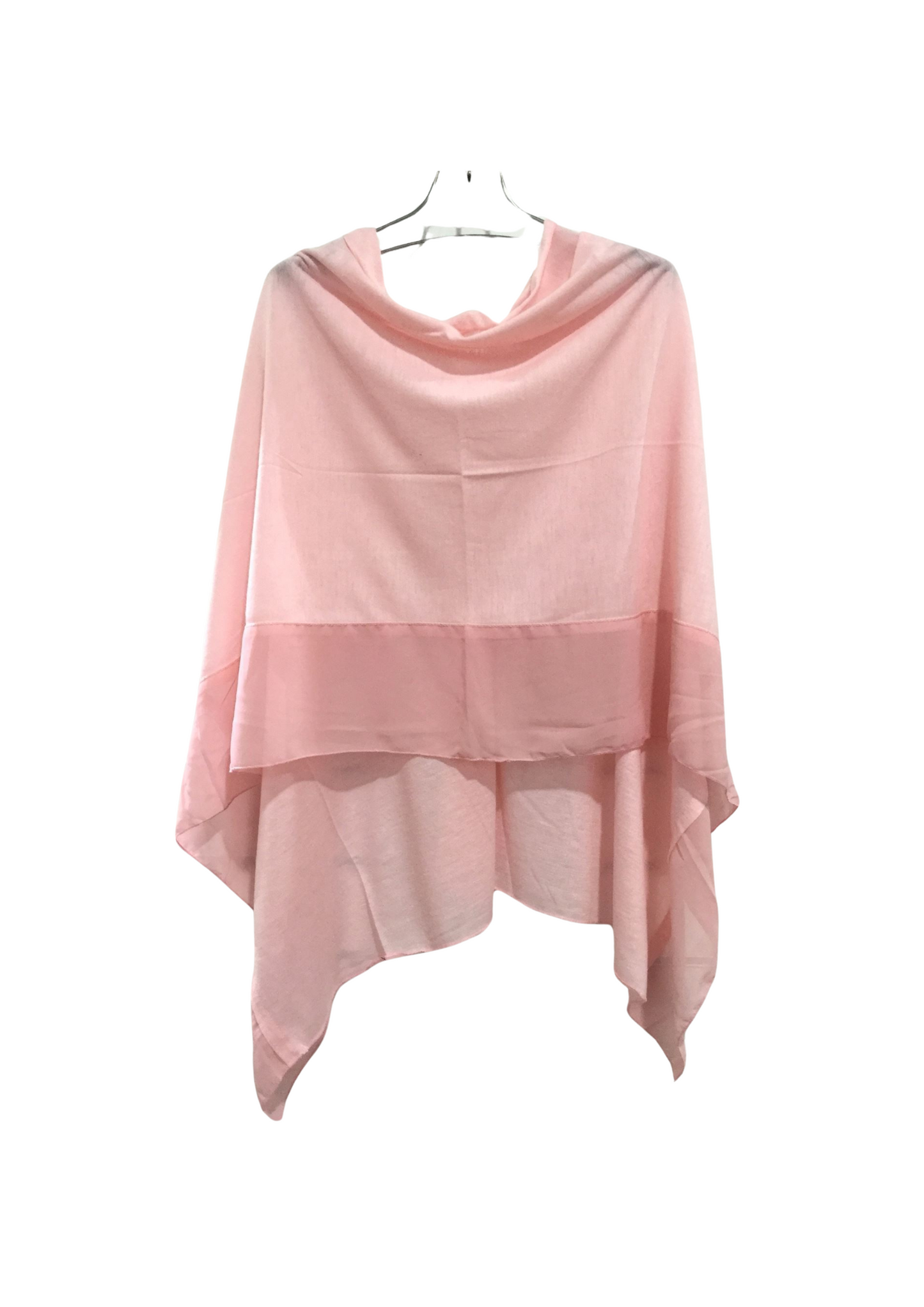 Pink Chiffon Edged wrap