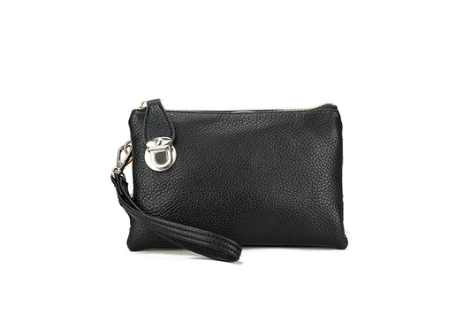 Black tab bag